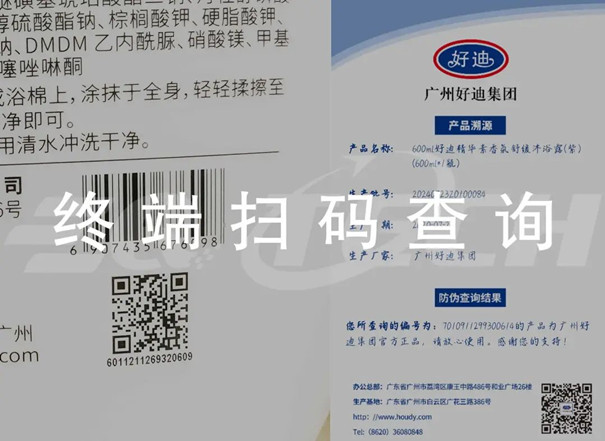 易全科技携手广州好迪搭建一物一码防伪防窜货系统相关案例
