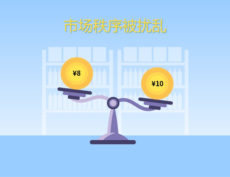 市场秩序被扰乱