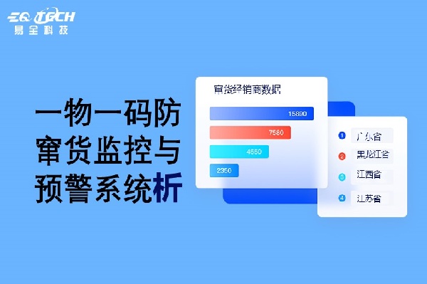 一物一码防窜货监控与预警系统具体原理功能介绍